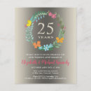 Search for 25th anniversary vow renewal invitations Party