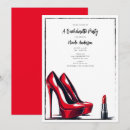 Search for red high heels invitations Shower