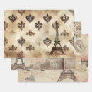 Search for paris wrapping paper Vintage
