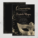 Search for mardi gras quinceanera invitations Gold