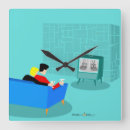 Recherche de televisions horloges Rétro