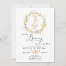 Recherche de un petit lapin invitations Fleur sauvage