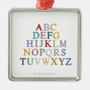 Search for letters of the alphabet ornaments Learning
