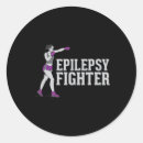 Search for epilepsy fighter stickers Brain