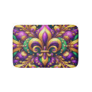 Search for fleur de lis bath mats Green