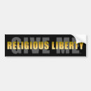 Search for freedom of religion bumper stickers Bill of rights