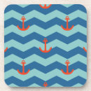 Recherche de motif chevron dessous de verres Plage