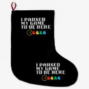 Search for geek christmas stockings Gamer