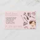 Recherche de nettoyage commercial cartes visite Domestique