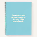 Search for people notebooks For forgetful people