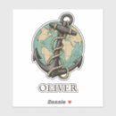 Search for world map stickers Vintage