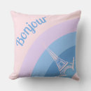 Search for paris pillows Bonjour