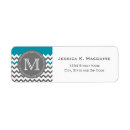 Search for tribal return address labels Teal