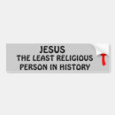 Search for eternal life bumper stickers Saviour