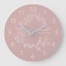 Search for blush pink clocks Glam
