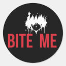 Recherche de vampire halloween autocollants Mordre