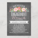 Search for brunch engagement party invitations Floral