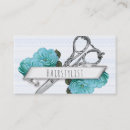 Recherche de floral vintage cartes visite Cosmetologist
