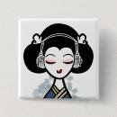 Recherche de geisha badges Le japon