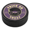 Search for halloween hockey pucks Spiderweb