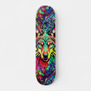 Recherche de tête skateboards Loup