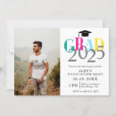Search for 2025 graduation invitations High school graduate