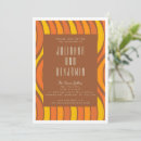 Search for orange brown invitations Boho