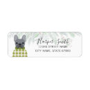 Search for pine and berries return address labels Grey