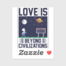 Search for alien love stickers Extraterrestrial