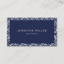 Recherche de paisley business cards Élégant