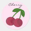 Search for sweet cherries stickers Red