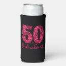 Search for 50th birthday can coolers Floral