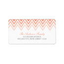 Search for chevron return address labels Stylish