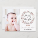 Search for wreath photo card holiday cards Rustic