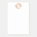 Recherche de rose gold post its Élégant