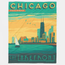 Search for chicago blankets Retro