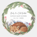 Search for winter fox stickers Baby it's cold outside