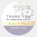 Search for lavender lace wedding stickers Elegant