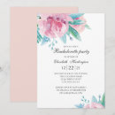 Search for floral bachelorette party invitations Botanical
