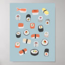Recherche de nourriture asiatique posters Sushi