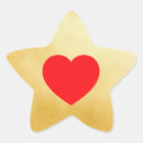 Search for cartoon gold stickers Red