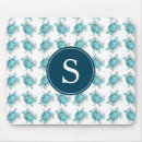 Recherche de motif turquoise tapis souris Tropical