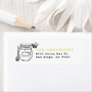 Search for spring return address labels Baby shower