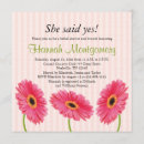 Search for pink gerbera daisy invitations Shower