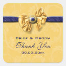 Search for navy blue and yellow wedding stickers Floral