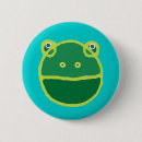 Search for cartoon frog buttons Animals
