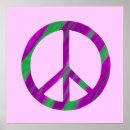Search for peace sign posters Purple