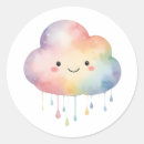 Search for kawaii rainbow stickers Watercolor