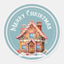 Search for gingerbread house stickers Colourful