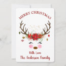 Recherche de cute reindeer card christmas cards Mignon